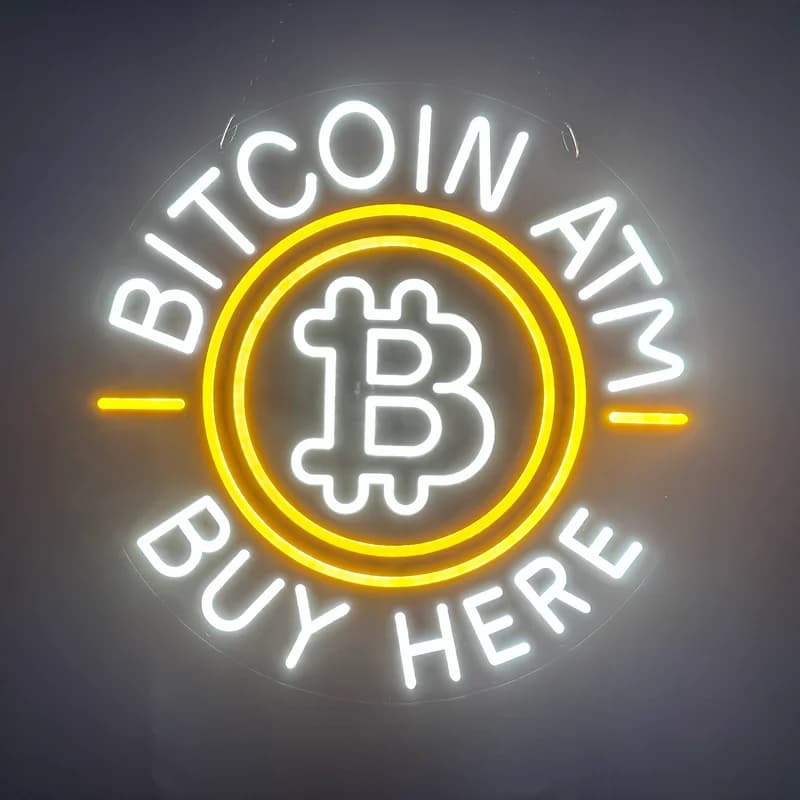 Bitcoin ATM Sign