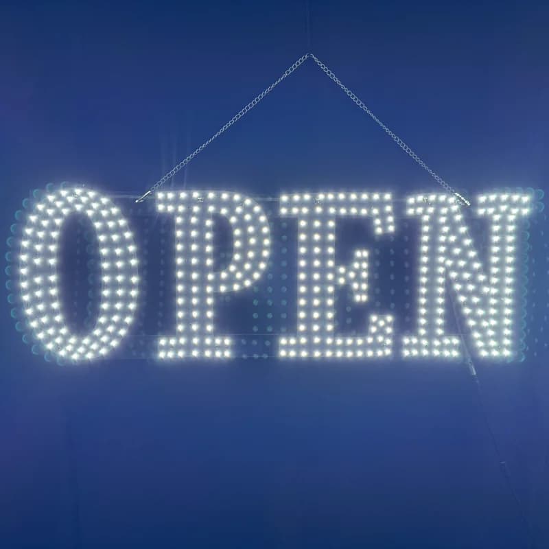 Open Sign